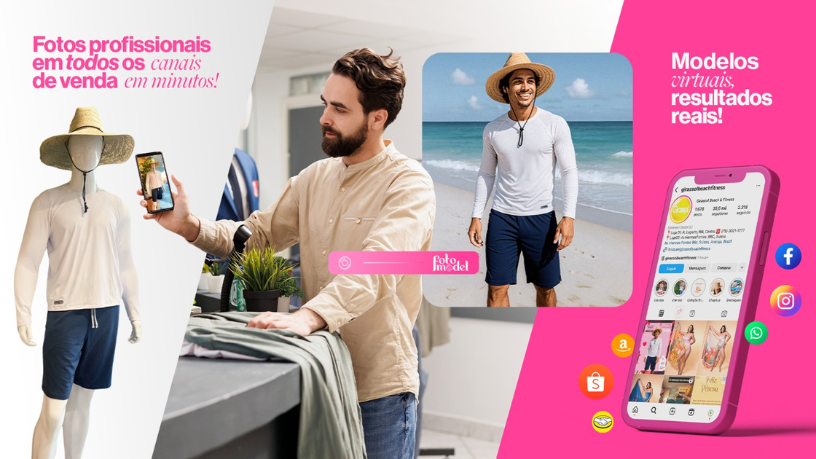 FotoModel transforma seu celular em uma ferramenta poderosa para valorizar negócios locais.