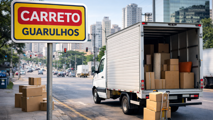 Marcelo Mudanças explica que escolher um carreto confiável em Guarulhos faz diferença na segurança, no prazo e no custo da mudança.